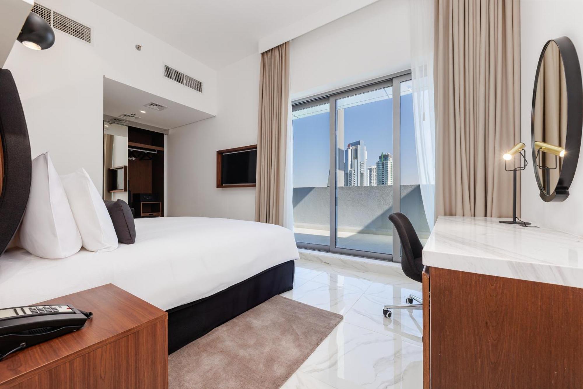 Hotel Avalon Dubai Jumeirah Village Circle Esterno foto