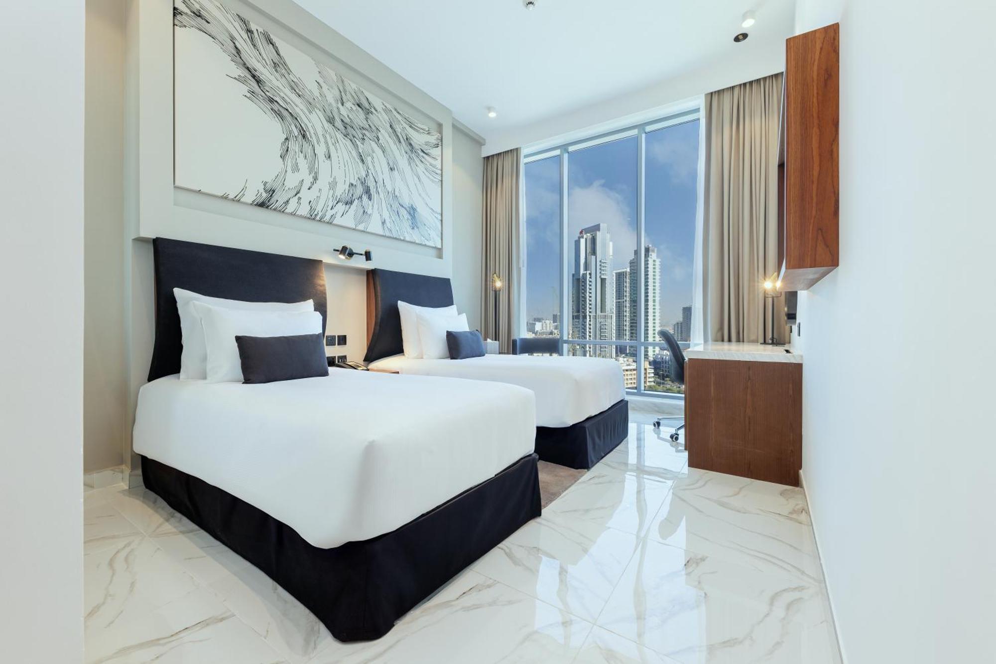 Hotel Avalon Dubai Jumeirah Village Circle Esterno foto