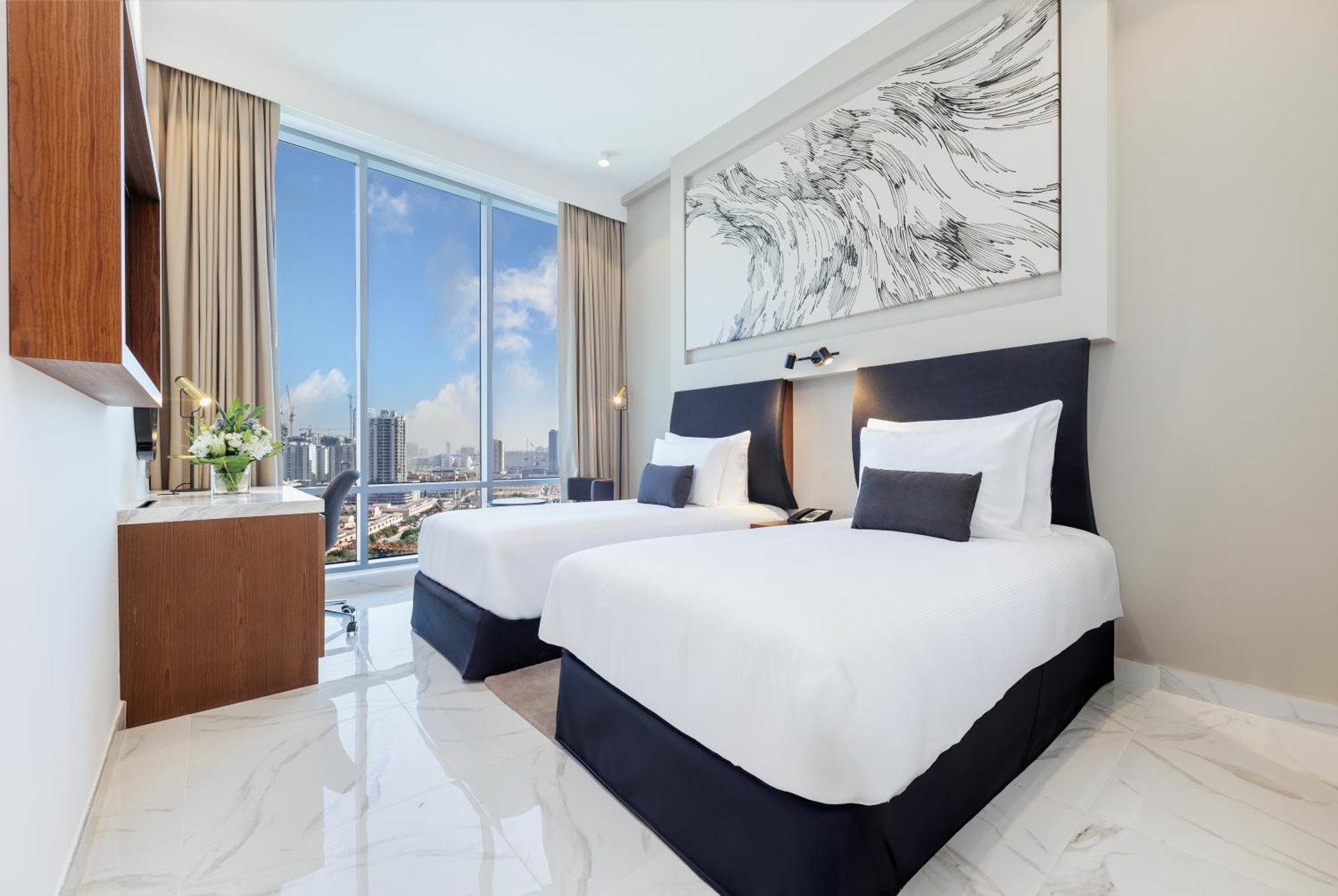 Hotel Avalon Dubai Jumeirah Village Circle Esterno foto